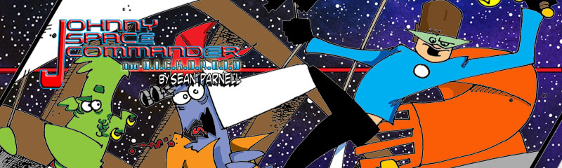Johnny Space Commander banner