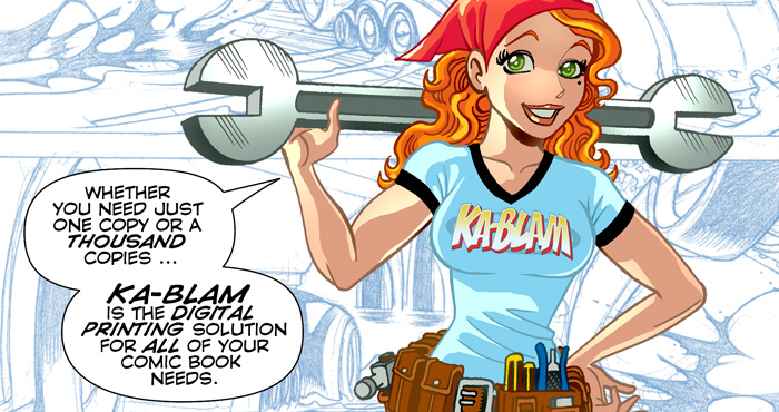 Ka-Blam — For All Your Comics Printing Needs!